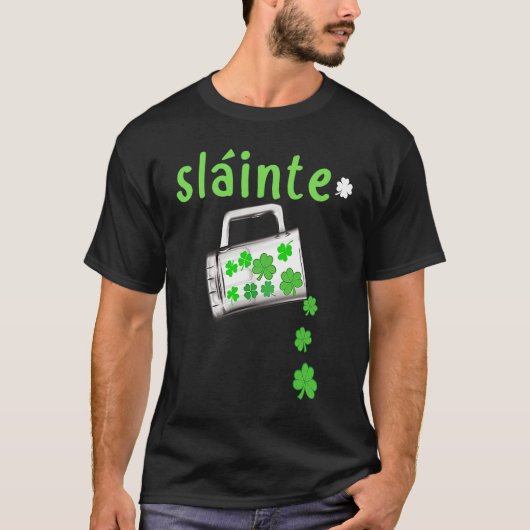 T-shirt Slainte St Patrick's Day Gaelic Irish C Party (Devant)
