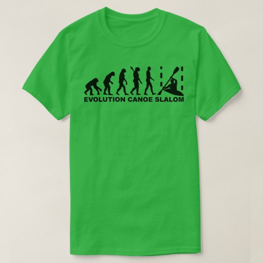 T-shirt Slalom du canot Evolution (Design devant)