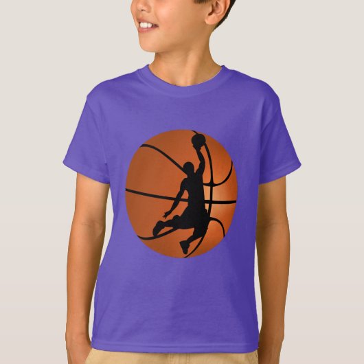 T-shirt SLAM DUNK! Joueur de basket-ball (Devant)