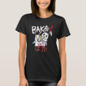 T-shirt Slap Baka Rabbit Japanese (Devant)