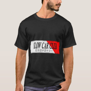 T-shirt Slap de voiture - Slow Car Club Sticker.png