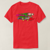 T-shirt Slasher rétro 80s conception skateboard (Design devant)