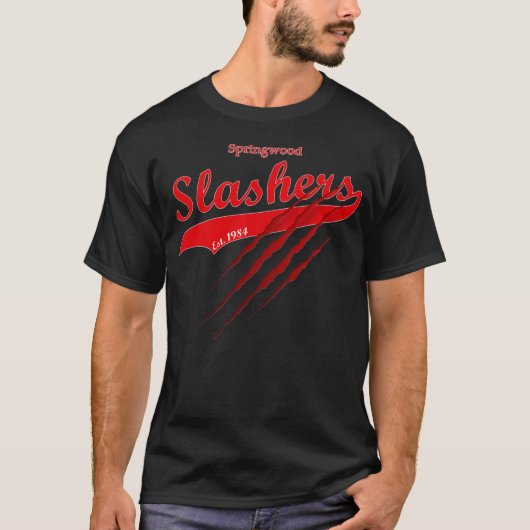 T-shirt Slashers Springwood (Devant)
