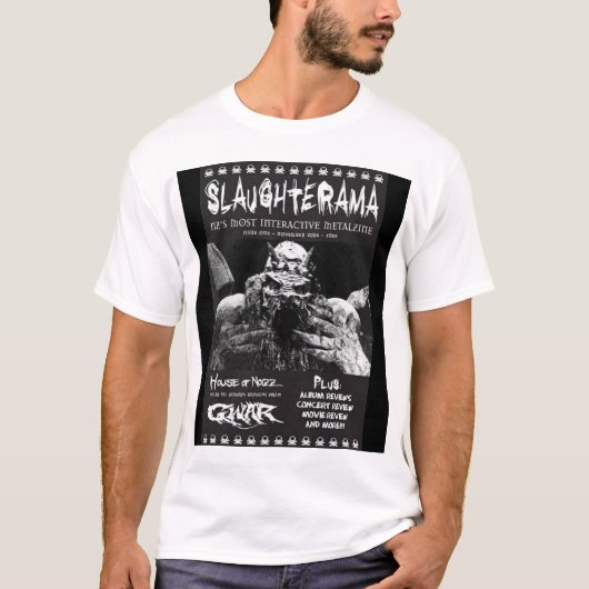 T-shirt Slaughterama 01 Gwar (Devant)