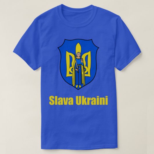 T-shirt Slava Ukraini (Design devant)