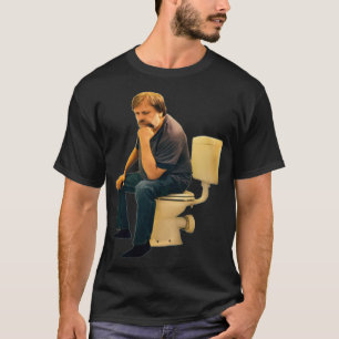 T-shirt Slavoj Zizek aux toilettes