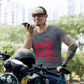 T-shirt Sleek "Vis féroce, vivez libre, vivez comme un dra