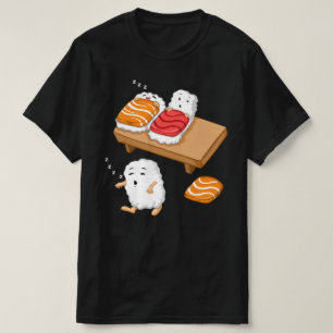 T-shirt Sleep Walking Sushi Japonais Foodie