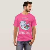 T-shirt Sleeping Arctic Fox Sleephead (Devant entier)