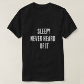 T-shirt Sleepless Surgeon" Tee (Design devant)
