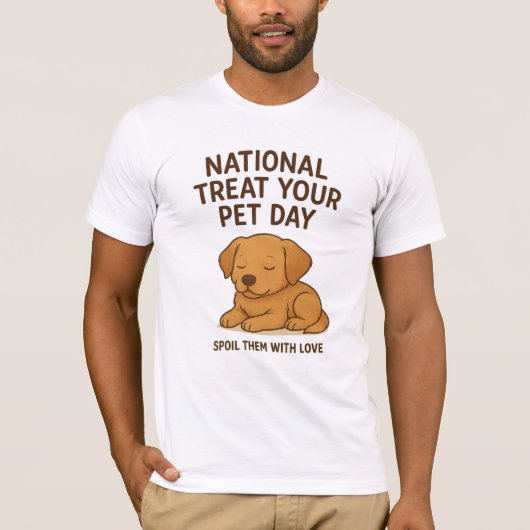 T-shirt Sleepy Golden Retriever | Funny Gift Idea (Devant)