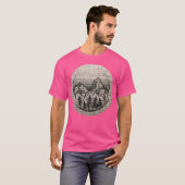 T-shirt Sleeve De Baseball Montagne (Devant entier)