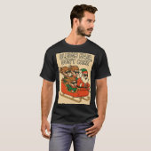 T-shirt Sleigh Hair, Don’t Care Crew (Devant entier)