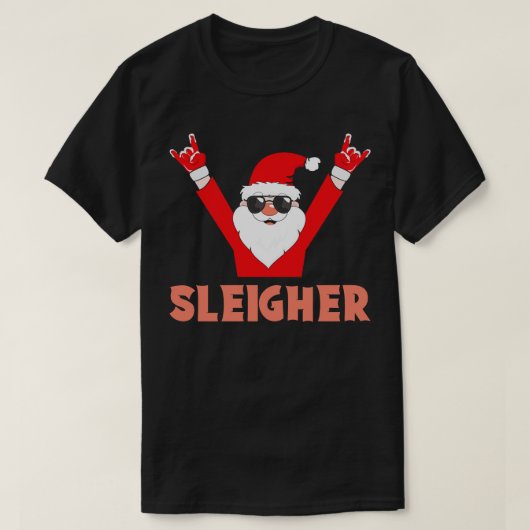 T-shirt SLEIGHER père Noël (Design devant)