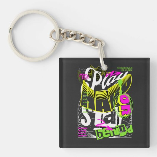 T-Shirt Sleutelhanger (voorkant)
