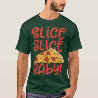 T-shirt Slice Baby Pizza Lover Manger Italien Nourriture P