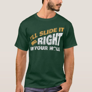 T-shirt Slide Cornhole Dans Votre Trou Jeu Drôle