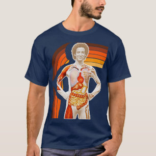 T-shirt Slim Goodbody Retro TV FanArt Hommage