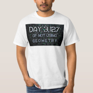 T-shirt SlipperyJoe n'utilise pas de géométrie intervertis