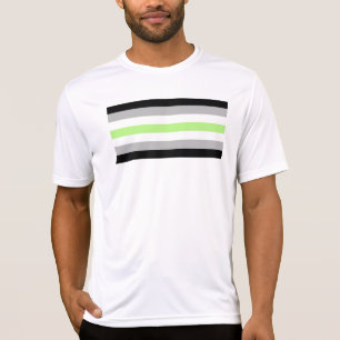 T-shirt SlipperyJoe's Agender Pride Drapeaux gay cadeaux L