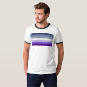T-shirt SlipperyJoe's Butch Lesbian Pride Drapeau gay cade (Devant entier)