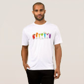 T-shirt SlipperyJoe's cheers alcools cocktails LGBTQIA gay (Devant entier)