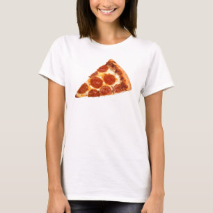 T-shirt SlipperyJoe's classique pepperoni pizza tranche fo