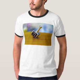 T-shirt SlipperyJoe's Happy Hanoukka à quatre côtés