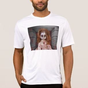 T-shirt SlipperyJoe's old doll Happy Halloween creepy bloo