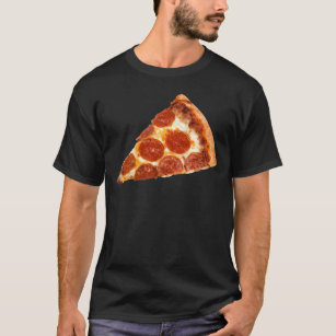 T-shirt SlipperyJoe's Sliced Pizza pepperoni fromage delic