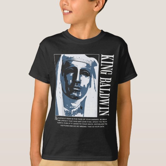 T-shirt Sliver Mask King Baldwin Iv Meme The Leper King Wa (Devant)