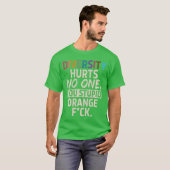 T-shirt Slogan amusant ami (Devant entier)