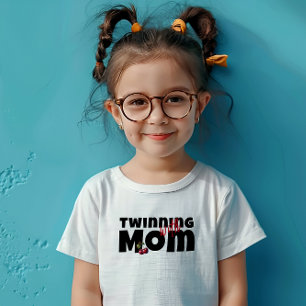 T-Shirt Slogan d'anniversaire de vibe cerise drôle noir