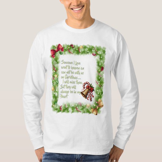 T-shirt slogan de Noël (Devant)