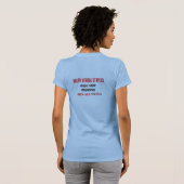 T-SHIRT SLOGAN DU CŒUR (Dos entier)