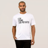 T-shirt Slogan motivationnel (Devant entier)