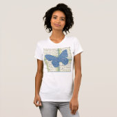 T-shirt Slogan Papillon (Devant entier)