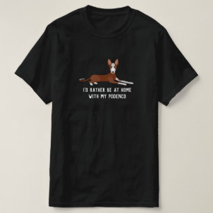 T-shirt Slogan Podenco Personnalisé