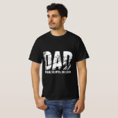 T-shirt Slogan pour Papa (Devant entier)