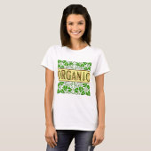 T-shirt Slogan vert bio (Devant entier)