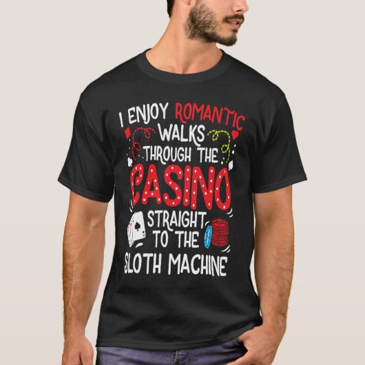 T-shirt Slot Machine Gambling (Devant)