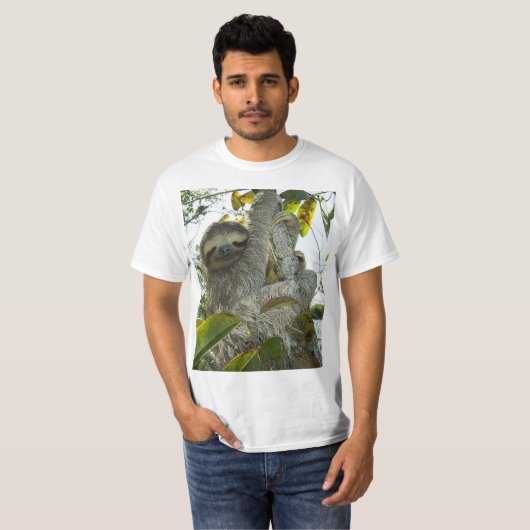 T-shirt Sloth (Devant entier)