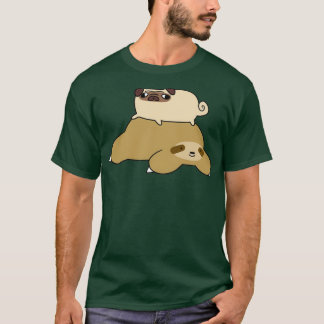 T-shirt Sloth and Little Pug