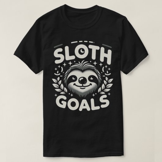 T-shirt Sloth Buts Funny Graphisme s (Design devant)