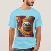 T-shirt Sloth Clown (Devant)