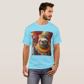 T-shirt Sloth Clown (Devant entier)