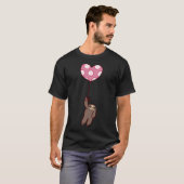 T-shirt Sloth Coeur Balloon (Devant entier)