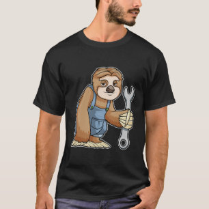 T-shirt Sloth comme artisan avec clé