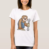 T-shirt Sloth comme artisan avec clé (Devant)