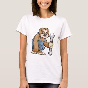 T-shirt Sloth comme artisan avec clé